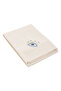 Beige Eye Embroidered Tablecloth - 150X150 cm - 5