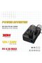 300W DC 12V to AC 220V Power Inverter with Dual AC Outlets, USB 5V 4.1A Fast Charging Port - 5