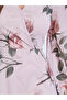 Pink Floral V Neck Wrap Maxi Dress - 4