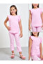 Pack of 2 - Round Neck Frill Sleeve T-Shirt