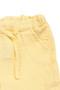 Baby Boy Yellow and White Bear Printed Hooded Shorts Muslin 2-Piece Set - 6