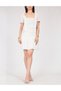 Rochie scurta, Alb - 2