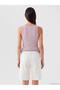 Lila U-Neck Women's Studded Tank Top - 4