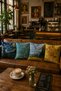Decorative Art Painting Patterned 4-Piece Throw Pillow Cover |   Vintage Bohemian Home Decor - 2