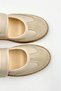 Velcro Sports Ballerinas Women's Mary Jane Shoes Orange - 4