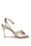 3001 Mg Gold Heeled Women's Shoes - 2