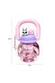 Cute Panda Figured Chubby Water Bottle, 2-in-1 Children's Water Bottle with Spout and Straw, Panda Water Bottle, Water Bottle with Internal Strainer 700 Ml. Bpa Free - 2