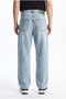 Men's Baggy Jean with Stitching Detail in Blue - 3