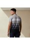 Men Short Sleeves Striped Pique Detail Polo T-shirt - 4