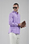 Trend Biz Classic Regular Fit Stand Collar Linen Shirt - 4