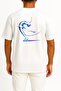Oversized Ice Skating Figure Skating Club Sport Unisex T-Shirt with Cep and Back Design - 2