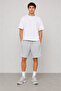 2 Pieces Black-Grey Oversize Fit Shorts Bermuda Comfortable Fit Anti-Sweat Summer Wear - 6
