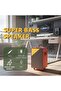 Portable Super Bass Trolley Speaker with 4000mAh Battery & Wired Mic Support - 4
