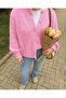Women's Soft Italian Sleeve Basic Knitwear Cardigan - 4