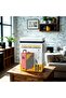 Portable Super Bass Trolley Speaker with 4000mAh Battery & Wired Mic Support - 5