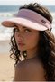 Women's Wide Brim UV Protection Adjustable Visor Hat