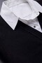Black Knitwear Detailed Shirt - 5