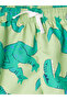 Nevavm Printed Boys' Swim Shorts with Difference in Color - 3