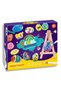 DIY Pebble Painting Kit for Kids, Rock Painting Art Set with 10 Natural Stones, Acrylic Paint Markers, Glitter Glue, Gems, Googly Eyes, Transfer Stickers & Wooden Easel, Creative Craft Gift 3+ - 5