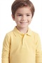 Children's Unisex Cotton Polo Collar Long Sleeve School T-Shirt (Back to School) - 3