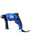 650 Watt Impact Drill With Multi Function (Hammer And Drill), 360 degree Rotating Side Handle, Guide Ruler, And Variable Speed, Blue, VT 1206 - 4