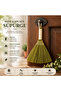 Mini Broom Design Door Ornament - Wicker Handle - Handmade Rustic Decor - 2