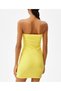 Rochie scurta, Galben - 2