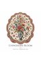 Eta Traditional Patterned Modern Woven Base Decorative Carpet Yuvsdtamor2654
