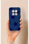 Redmi Note 15 Pro 5g Compatible Navy Blue Star Patterned Silicone Case