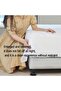 Double Layered Thickened Four Piece Bedding Set with Duvet Cover, Pillowcase, and Bed Sheet (Purple) - 4