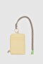 Palm Neck Strap Women's Wallet Butter Yellow - 4