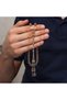 Transparent Capsule Cut Crimped Amber Prayer Beads with Metal Tassels - 2