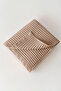 Waffle Hand and Face Towel Set of 4 50X70 cm 100% Cotton Quick Drying Brown - 2