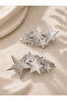 Shine Silver Star Figured Metal Hair Clip ✨ - 2