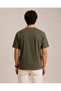 2-Pack Unisex Khaki-Beige Oversize T-Shirt Set - Crew Neck Basic T-Shirt - 3