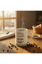 Baytix "All Things Are Possible With Coffee" White & Sage Green Ceramic Mug | 400 ml - 2