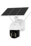 JT-8181-2XM-4GU 8MP Outdoor Solar Security Camera with 4G SIM & WiFi, Dual Lens, 1080P Live View, PIR Motion Detection, 32GB Memory Card, Rechargeable Battery, Two-Way Audio, Color Night Vision
