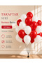 Fan Series Red and White 20 Balloons Match Day Birthday Party Decoration Balloon
