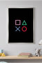Play Game Kids Wall Art | Portrait Framed Canvas Print | Luxury Modern Decor for Kids Room