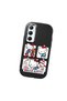 Realme C65 Compatible Case Camera Protector Black Silicone Couple Phone Case with Kitty Pattern - 3