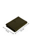 Khaki Leather Women's Zipper Wallet - 4