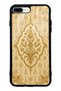 iPhone 7 Plus Ivory Ottoman Gold Design Glossy Phone Case