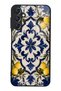 Samsung A24 Royal Lemon Mosaic Design Glossy Phone Case