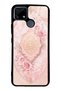 Realme C25 Glossy Phone Case with Blush Ottoman Rose Design