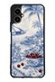 Omix X5 Blue Porcelain Cherry Coast Design Glossy Phone Case