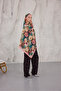 Sunshine Series Patterned Cotton Soft Shawl Women's Colorful Shawl - 3