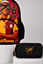 X Dekomus Licensed Special Design Victor Osimhen Large Size School and Pen Bag Set - 3