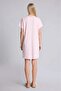 100% Cotton Regular Fit Crew Neck Short Sleeve Light Pink Nightgown H6940Ax26Sm - 5