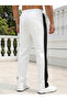 Men's Scuba Sweatpants Sportswear Ufc Logo Striped Wide Cut - 2