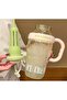 Royal Scent Detox Water Bottle with Straw, Ice Bottle, Carrying Handle, Purple Water Bottle - 2